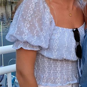 Cute peplum type top from forever 21